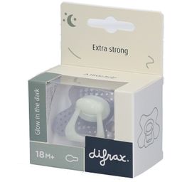 Difrax® Sucette Glow in the Dark Natural +18 Mois (Couleur non sélectionnable)