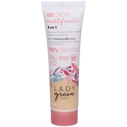Lady Green BB Crème Matifiante 5 en 1 Claire Bio