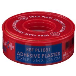 HEKA Plast Pansements textiles 5 m x 1,25 cm