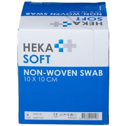HEKA SOFT Tampon non tissé 10 x 10 cm