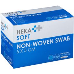 HEKA SOFT Compresse non tissée stérile 5 x 5 cm