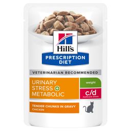 Hill's PRESCRIPTION DIET™ c/d Urinary Stress + Metabolic Chat - Poulet
