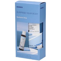 Korres Coffret Surprise your Body Raisin de Santorin Gel Douche + Lait Corporel