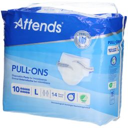 Attends® Slip Pull-Ons 10 Large 14 couches