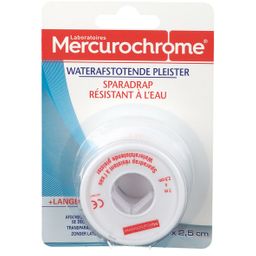 Mercurochrome® Sparadrap Résistant à l'eau 7 m x 2,5 cm