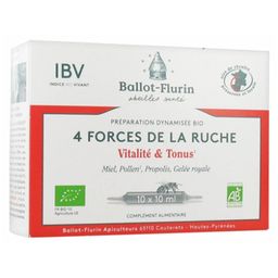 Ballot-Flurin Ampoules 4 forces de la ruche bio