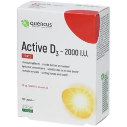 QUERCUS Active D3 - 2000 I.U. Forte