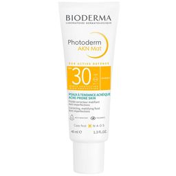 Bioderma Photoderm AKN Mat Peau Mixte à Grasse SPF30