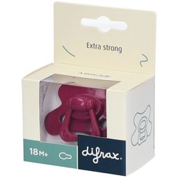 DIFRAX Tétine naturel en silicone 18 mois et +