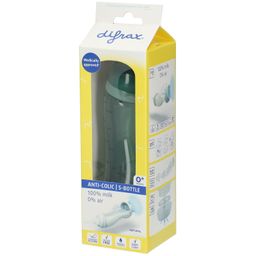 DIFRAX Biberon S Anti-colique 0 mois et + 250 ml