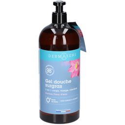 DERMASENS Gel douche surgras 3 en 1 Fleur d'Eau 1L