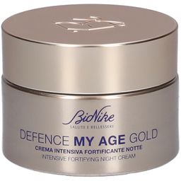 BioNike DEFENCE MY AGE Gold Intensive Fortifying Night Cream - Crème de Nuit