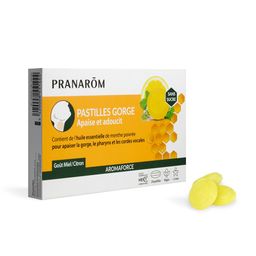 Pranarôm Aromaforce Pastilles Gorge Miel - Citron