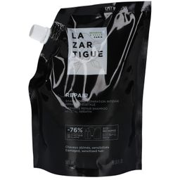 Lazartigue Repair Shampooing Réparation Intense Kératine Végétale Récharge 500 ml