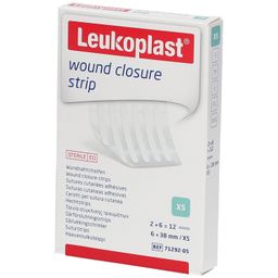 Leukoplast Strips de Fermeture de Plaie 6 x 38 mm