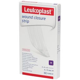 Leukoplast Bande de Fermeture de Plaies 6 x 75 mm