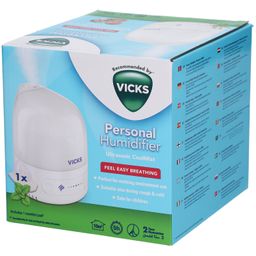 Humidificateur à ultrasons Vicks® Personal CoolMist VUL510E4 avec VapoPad