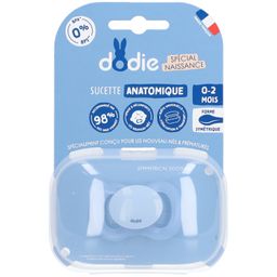Dodie Sucettes Anatomiques Bleu 0-2 Mois Duo