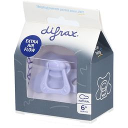 DIFRAX Tétine édition spéciale violet naturel améthyste 6m+