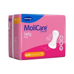 Hartmann Molicare Premium Lady Pad 4 gouttes 43x16cm 12