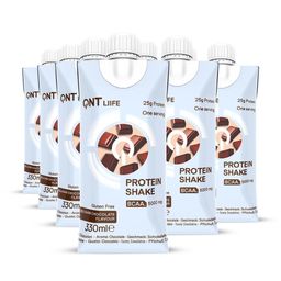 QNT Life Protein Shake Chocolat Belge – Boisson lactée protéinée avec BCAA