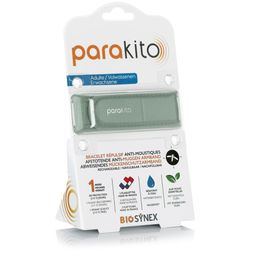 Parakito Bracelet Anti-Moustique Rechargeable Adultes Kaki