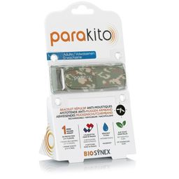 Parakito Bracelet Anti-Moustique Rechargeable Adults Graphic Camouflage
