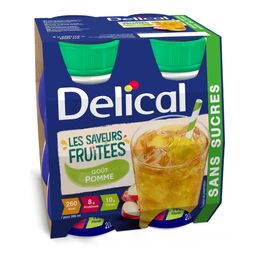 Delical Les Saveurs Fruitées Sans Sucres - Pomme