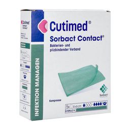 Essity Cutimed® Sorbact Contact® Compresses 4 x 6 cm