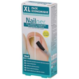 Nailner 2 en 1 pinceau contre les mycoses de l'ongle