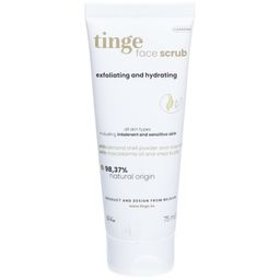 Tinge Gommage facial exfoliant et hydratant.