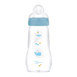 MAM Feel Good biberon verre mat garçon 0 mois et +