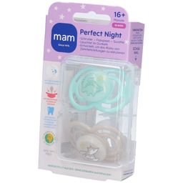 MAM Perfect Night Tétine Silicone Unisexe 16 mois et +