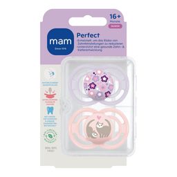 MAM Perfect Tétine silicone rose 16 mois et +