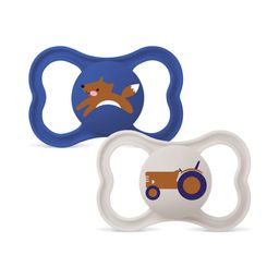 MAM Supreme Tétine silicone bleu 6-16 mois