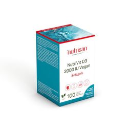 Nutrisan Nutrivit D3 2000 IU Vegan Softgels