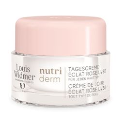 Louis Widmer Nutriderm Crème de Jour Éclat Rosé UV50 Légèrement Parfumée