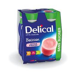 Delical Boisson HP HC Édulcorée Sans Sucres Fraise