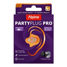 Alpine Partyplug Pro Transparant S+M+L