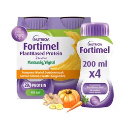 Nutricia Fortimel PlantBased Protein 2 kcal/ml Végétal Potiron-Carotte-Gingembre