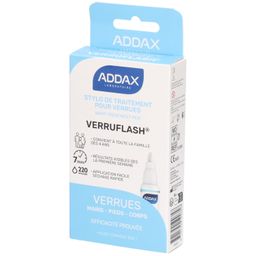 ADDAX Verruflash Stylo Traitement Verrues Mains Pieds Corps