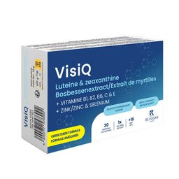 VisiQ | Lutéine & Zéaxanthine | Contre les yeux fatigués & la lumière bleue