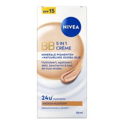 NIVEA Essentials BB Soin de Jour 5 en 1 Teint Medium SPF15