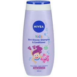 NIVEA KIDS 2 EN 1 DOUCHE & SHAMPOOING - FRUITS ROUGES