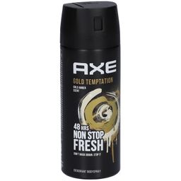 AXE GOLD TEMPTATION DÉODORANT BODYSPRAY 48H NON-STOP FRAIS