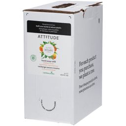 Attitude Super Leaves Savon Mains aux Feuilles d'Oranger Refill 2 l savon