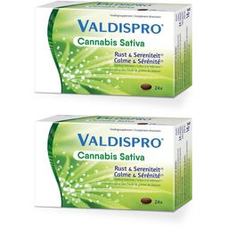 Valdispro Cannabis Sativa | calme & sérénité | Valériane et huile de graines de chanvre