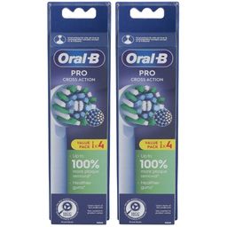 ORAL-B Pro Cross Action Têtes de brosse de rechange x4