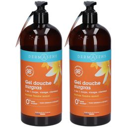 DermAsens Gel Douche Surgras Tendre Monoï 1 l gel de douche