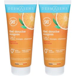 DERMASENS Gel Douche Surgras 3 en 1 Agrumes